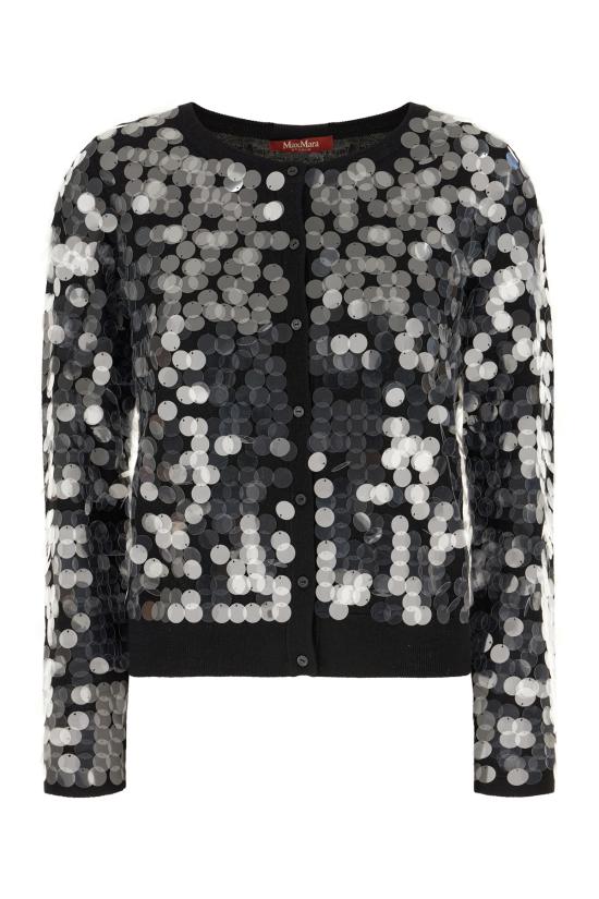 25FW 막스마라 스튜디오 가디건 NECTON 003 Nero