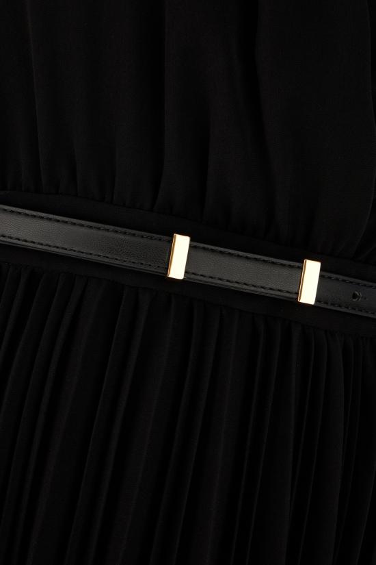 25FW 막스마라 스튜디오 미디 원피스 ALBINO 001 Nero - MAX MARA STUDIO