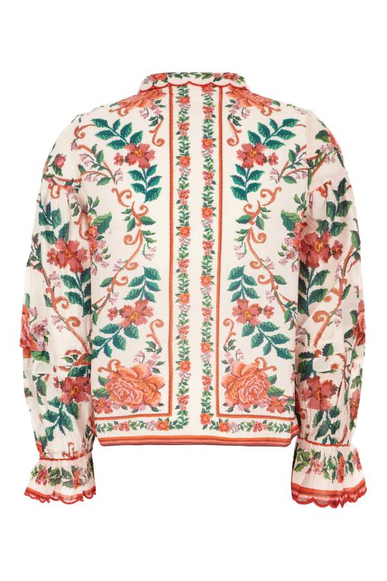 25FW 팜 리오 셔츠 336464 25036 FLOWER TAPESTRY PINK - FARM RIO