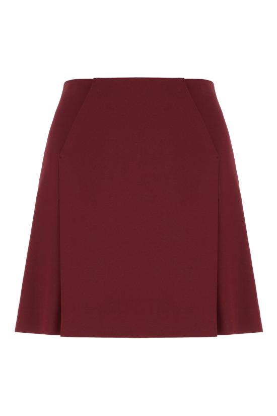25FW 제니 숏 스커트 E308N0356 570 BORDEAUX