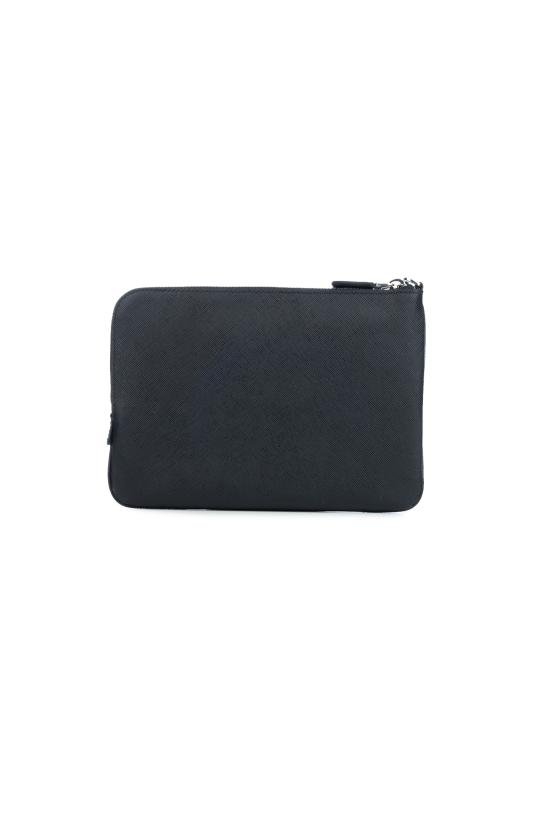 26FW 프라다 스몰 사피아노 레더 파우치 2NH024PN9 F0002 Nero - PRADA