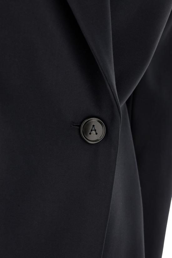 25FW 알라이아 코트 AA9M1087W036B 542 MARINE FONCE - ALAIA