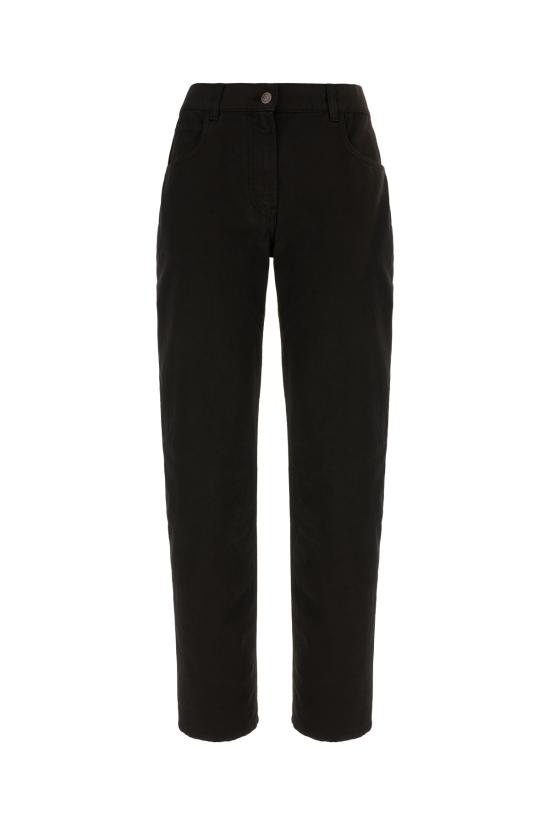 25SS 더로우 데님 팬츠 10000W3912 BLK BLACK