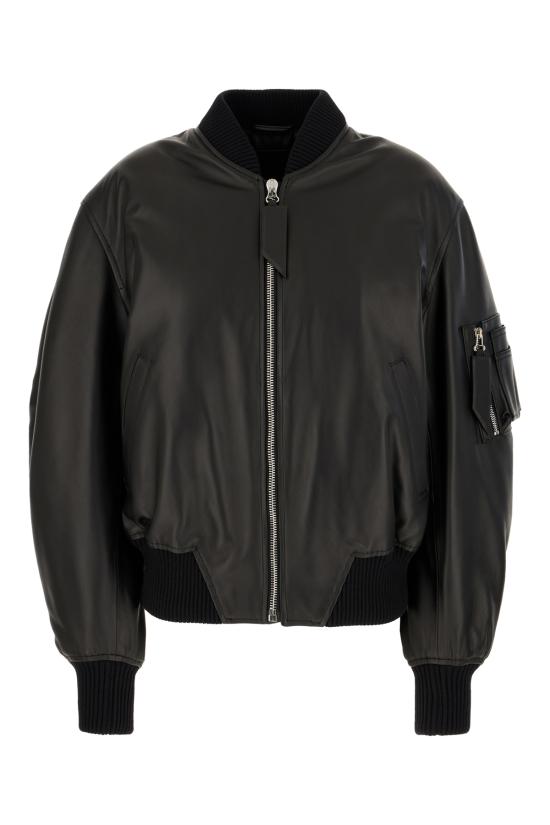 25FW 디 아티코 봄버 자켓 251WCB00004LBT128AA 100 BLACK