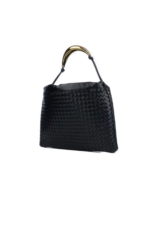 25FW 보테가베네타 더스트백 핸들백 837087V4R02 1019 Nero - BOTTEGA VENETA