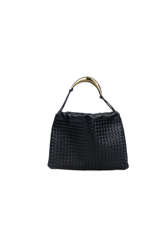 25FW 보테가베네타 더스트백 핸들백 837087V4R02 1019 Nero - BOTTEGA VENETA