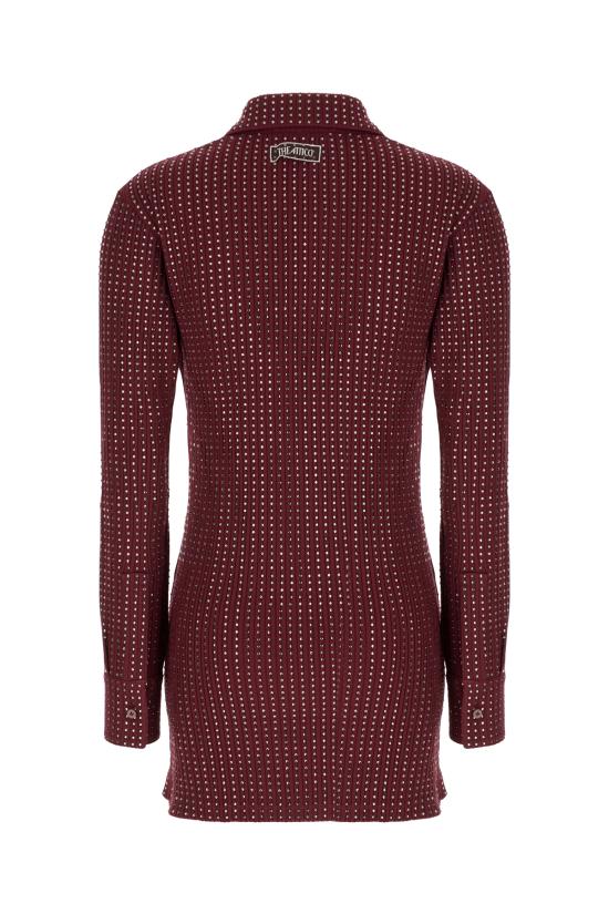 25FW 디 아티코 숏 원피스 251WCA00456JJJ051TR 114 BORDEAUX - THE ATTICO