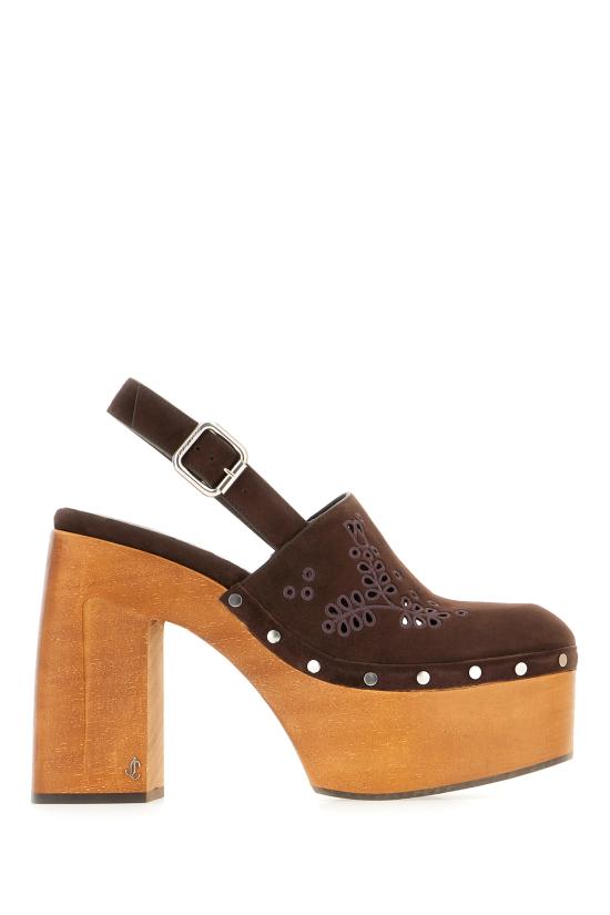 25FW 지미추 힐/펌프스 ALIDAPF135QZC CHOCOLATE