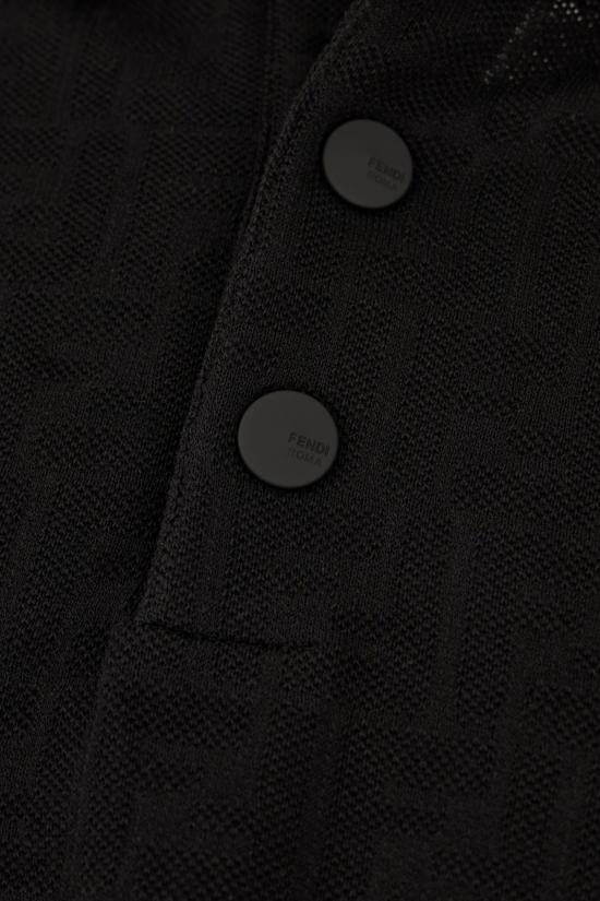 25FW 펜디 폴로 티셔츠 FAF717AR5G F0GME Nero - FENDI