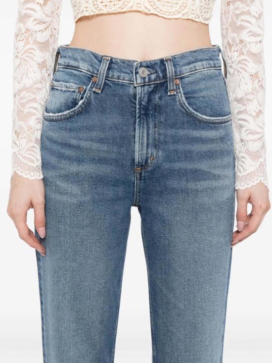  에이골디 데님 팬츠 아골드 킥 부츠 진 - AGOLDE