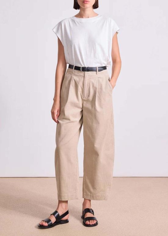  어피스 어파트 스트레이트 팬츠 어피스 아파트 바리 코듀로이 팬츠 샌드