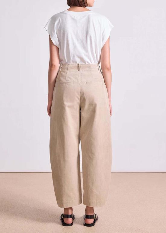  어피스 어파트 스트레이트 팬츠 어피스 아파트 바리 코듀로이 팬츠 샌드 - APIECE APART