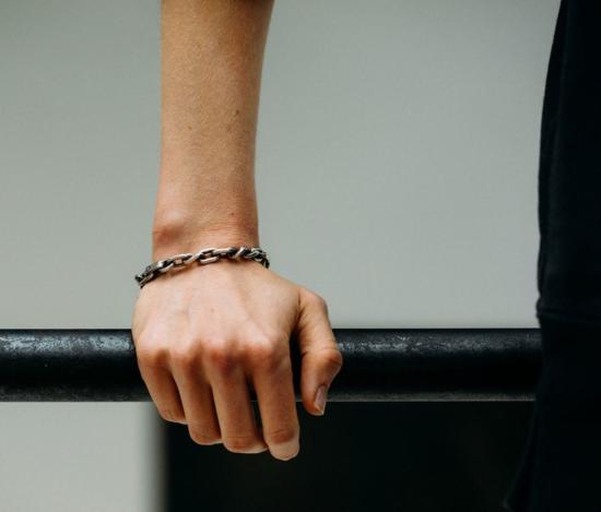  베르크슈타트 뮌헨 브레이슬릿 Werkstatt Munchen 앵커 체인 팔찌 - WERKSTATT MUNCHEN