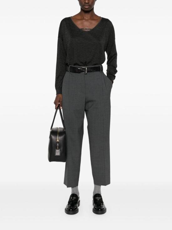  브루넬로 쿠치넬리 스트레이트 팬츠 M0W07P8308C4078 Grey - BRUNELLO CUCINELLI