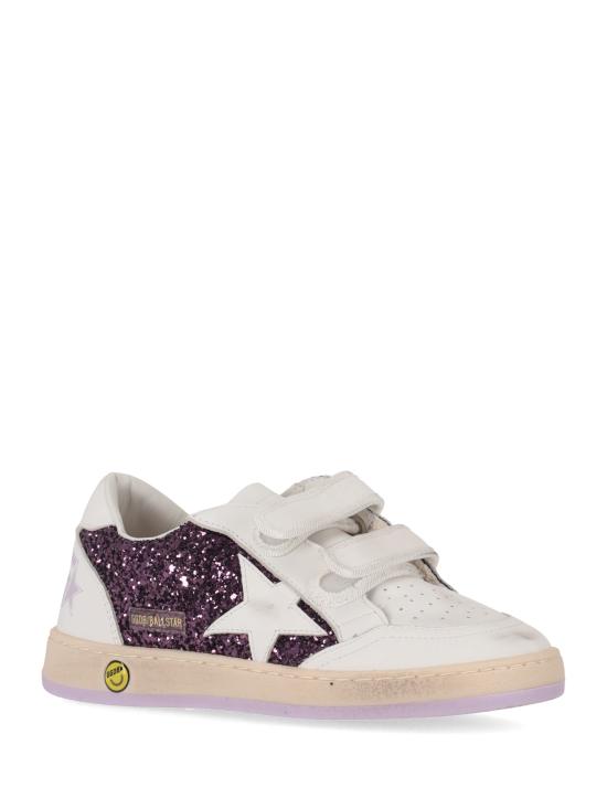 25FW [주니어] 골든구스 스니커즈 GYF00501F007446 45327 PURPLE WHITE - GOLDEN GOOSE