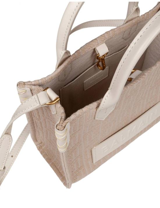 25FW 발망 토트백 FN1FE818TJSQ GSQ Beige - BALMAIN