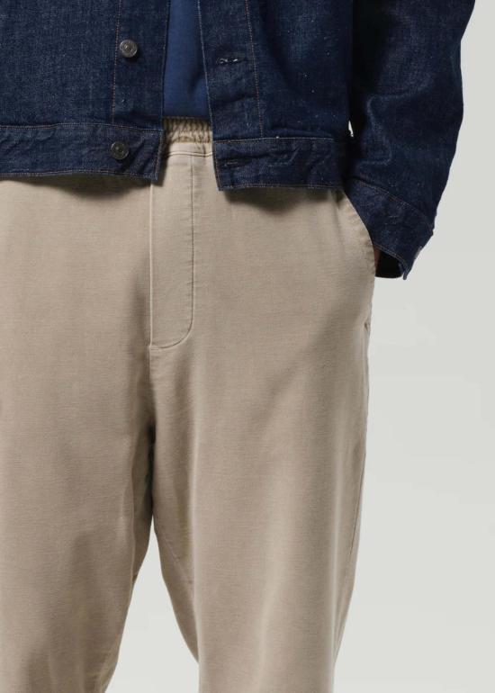  시티즌 오브 휴머니티 트레이닝/조거 팬츠 시티즌스 오브 휴머니티 풀온 팬츠 빈티지 스톤 - CITIZEN OF HUMANITY