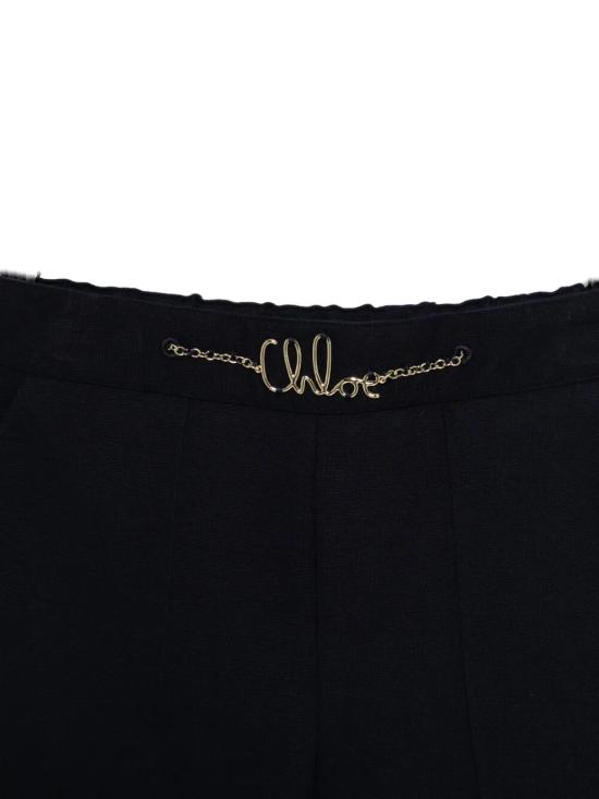 25FW [키즈] 끌로에 스트레이트 팬츠 C20630 859 NAVY - CHLOE