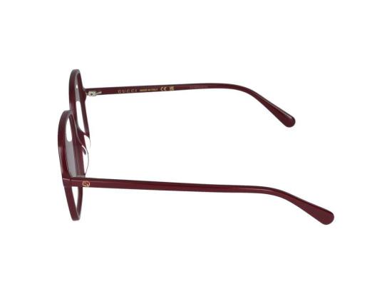  구찌 안경 GG1003O 005 BURGUNDY BURGUNDY TRANSPARENT - GUCCI