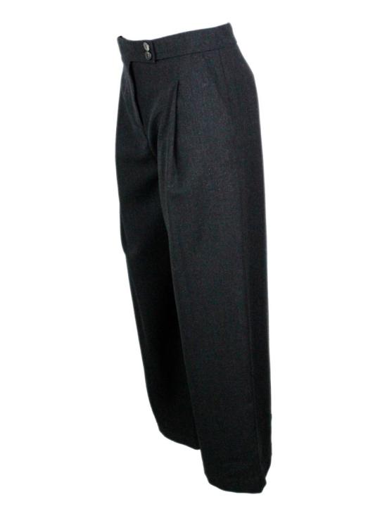 25FW 일레븐티 스트레이트 팬츠 L80PANL02TES0L123168 Black - ELEVENTY