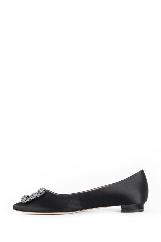 25FW 마놀로 블라닉 샌들 9XX0348 0015 Black - MANOLO BLAHNIK