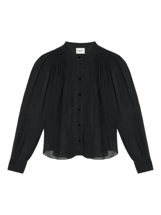 25FW 이자벨마랑에뚜왈 블라우스 HT0189FAC3J01E 63128 01BK BLACK