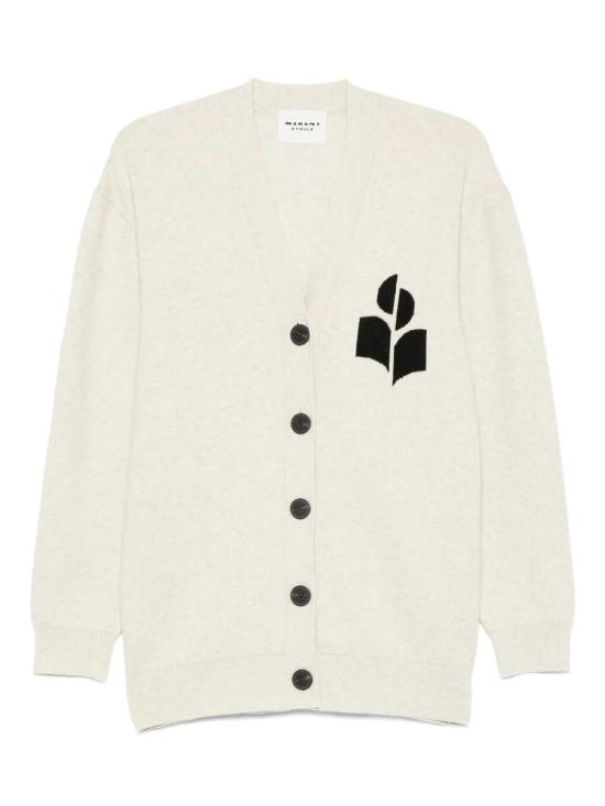 25FW 이자벨마랑에뚜왈 가디건 CA0097FAA1X05E 63140 02LY LIGHT GREY