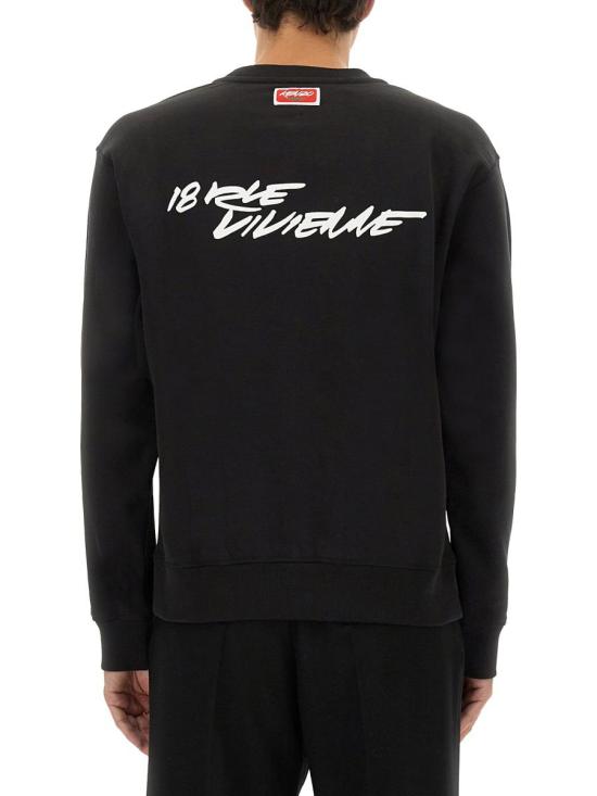 25FW 겐조 스웨터 FF65SW2524MC 99J Black - KENZO