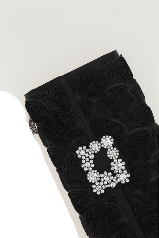 25FW 로저비비에 클러치/파우치 RBWAMFDN200RS0B999 Black - ROGER VIVIER