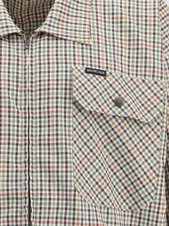 25FW 발렌시아가 긴팔 셔츠 839191TSM20 7778 MULTICOLOUR - BALENCIAGA