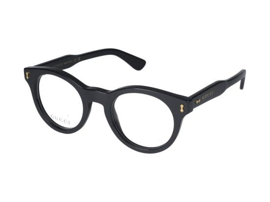  구찌 안경 GG1266O 001 BLACK BLACK TRANSPARENT - GUCCI
