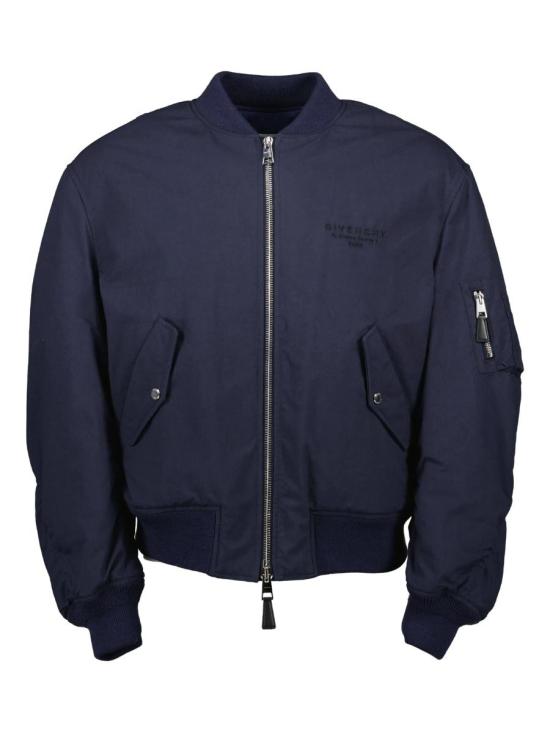 25FW 지방시 봄버 자켓 BM01CQ164Z 410 NAVY BLUE