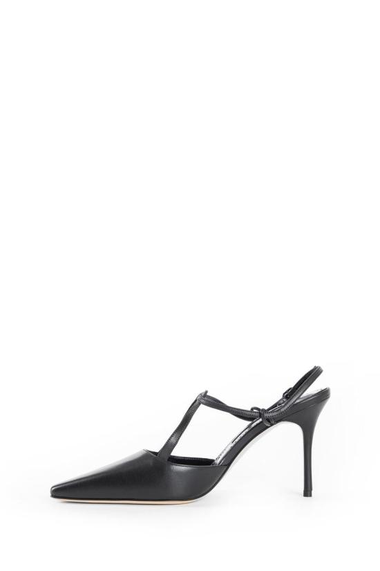 25FW 마놀로 블라닉 힐/펌프스 3253090 0015 Black - MANOLO BLAHNIK