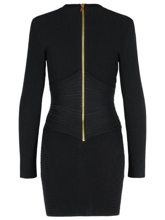 25FW 발망 숏 원피스 FF1R9327KI510PA Black - BALMAIN