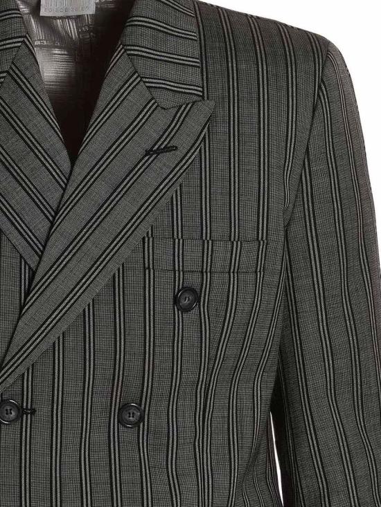  베트멍 수트 자켓 VL14JA660PPINSTRIPE Black - VTMNTS