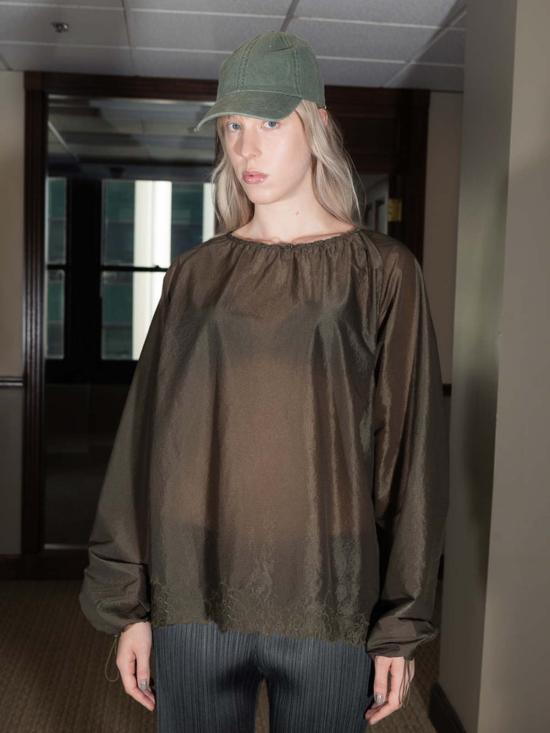  세실리아 반센 블라우스 세실리 반센 브로디 탑 - CECILIE BAHNSEN