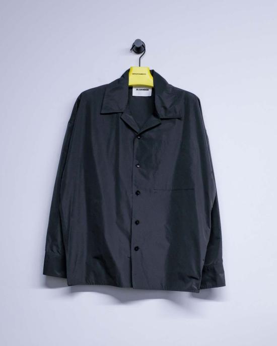  질샌더 긴팔 셔츠 질 샌더 폴리 태피터 - JIL SANDER