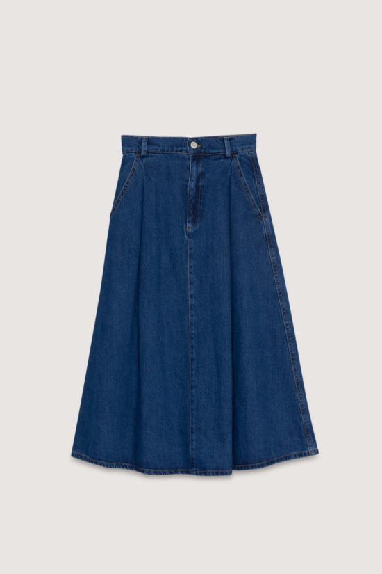  더뉴소사이어티 데님 스커트 뉴 소사이어티 TNS - THE NEW SOCIETY