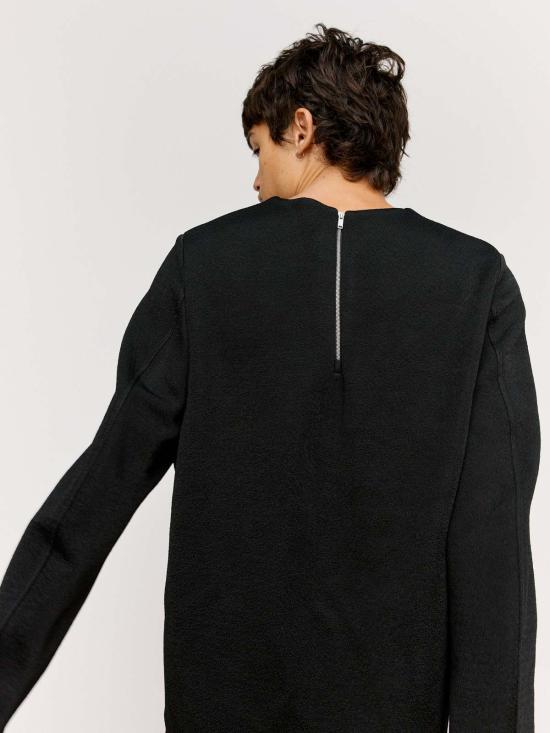  질샌더 긴팔 티셔츠 질 샌더 텍스처드 비스코스 매듭 롱슬리브 탑 - JIL SANDER