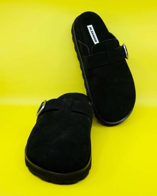  질샌더 부츠 Jil Sander Crosta 방수 카놀로 버클 클로그