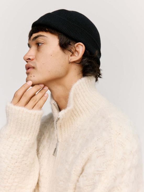  질샌더 스웨터 질 샌더 초크 알파카 집업 스웨터 - JIL SANDER