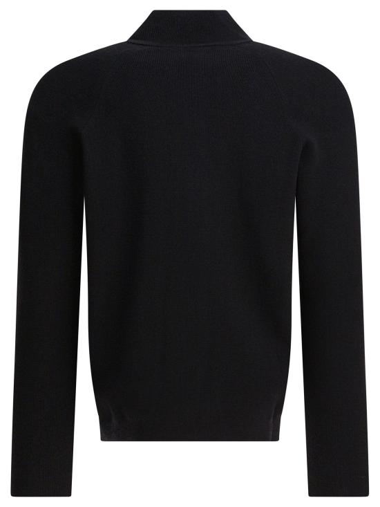 26SS 씨피 컴퍼니 집업 니트 19CLKN028A110427A999 Black - C.P. COMPANY