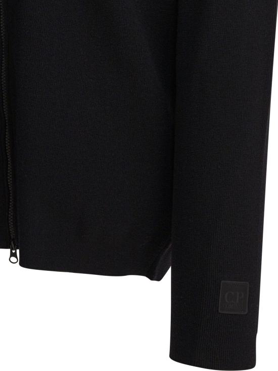 26SS 씨피 컴퍼니 집업 니트 19CLKN028A110427A999 Black - C.P. COMPANY
