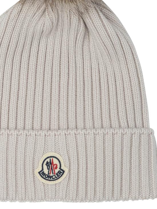 25FW [키즈] 몽클레어 모자 3B00011 KA9327216 Pink - MONCLER