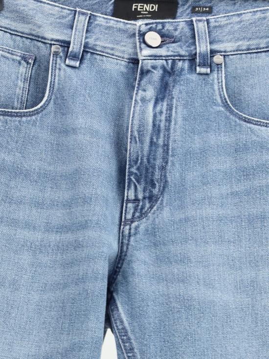 25FW 펜디 데님 팬츠 FLP288AT2F F0QR0 LIGHT BLUE - FENDI