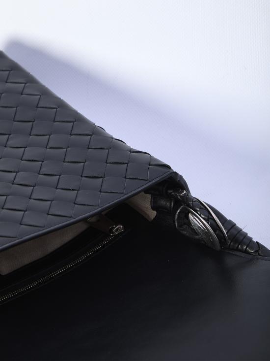 25FW 보테가베네타 숄더백 795074 BLACK - BOTTEGA VENETA
