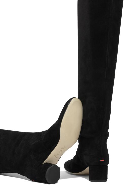 25FW 에이드 부츠 WILLACOW SUEDE LEATHER BLACK Black - AEYDE