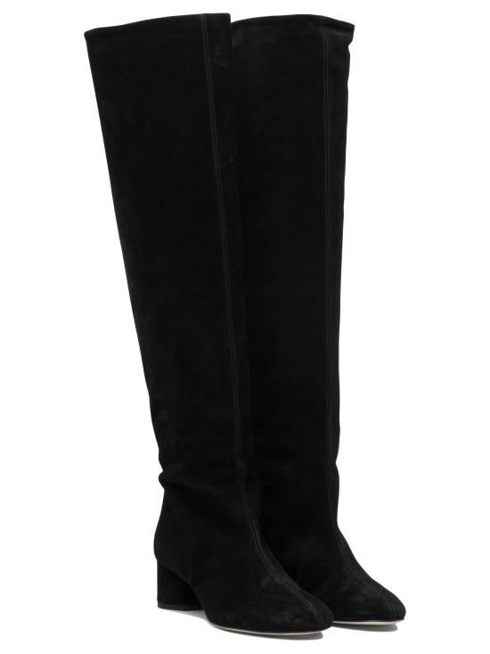 25FW 에이드 부츠 WILLACOW SUEDE LEATHER BLACK Black - AEYDE
