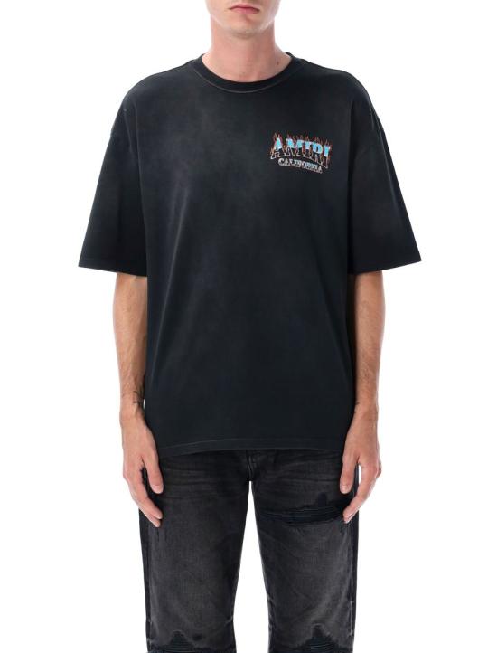 25FW 아미리 반팔 티셔츠 25AAMJYTE1210 BLACK Black