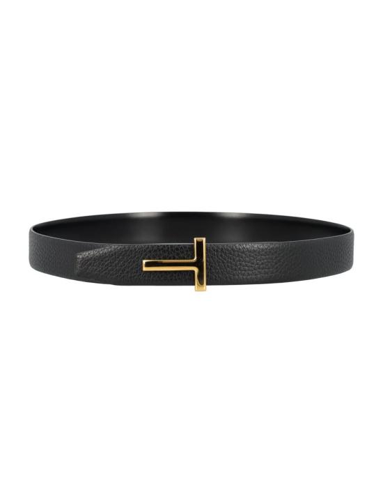 25FW 톰포드 레귤러 벨트 25AWB207LCL156G 1N001 Black - TOMFORD